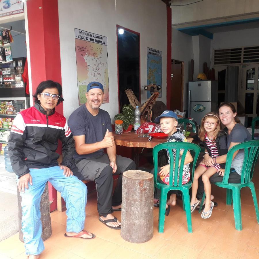 Toraja Manubackpacker Hotel Рантепао Екстериор снимка